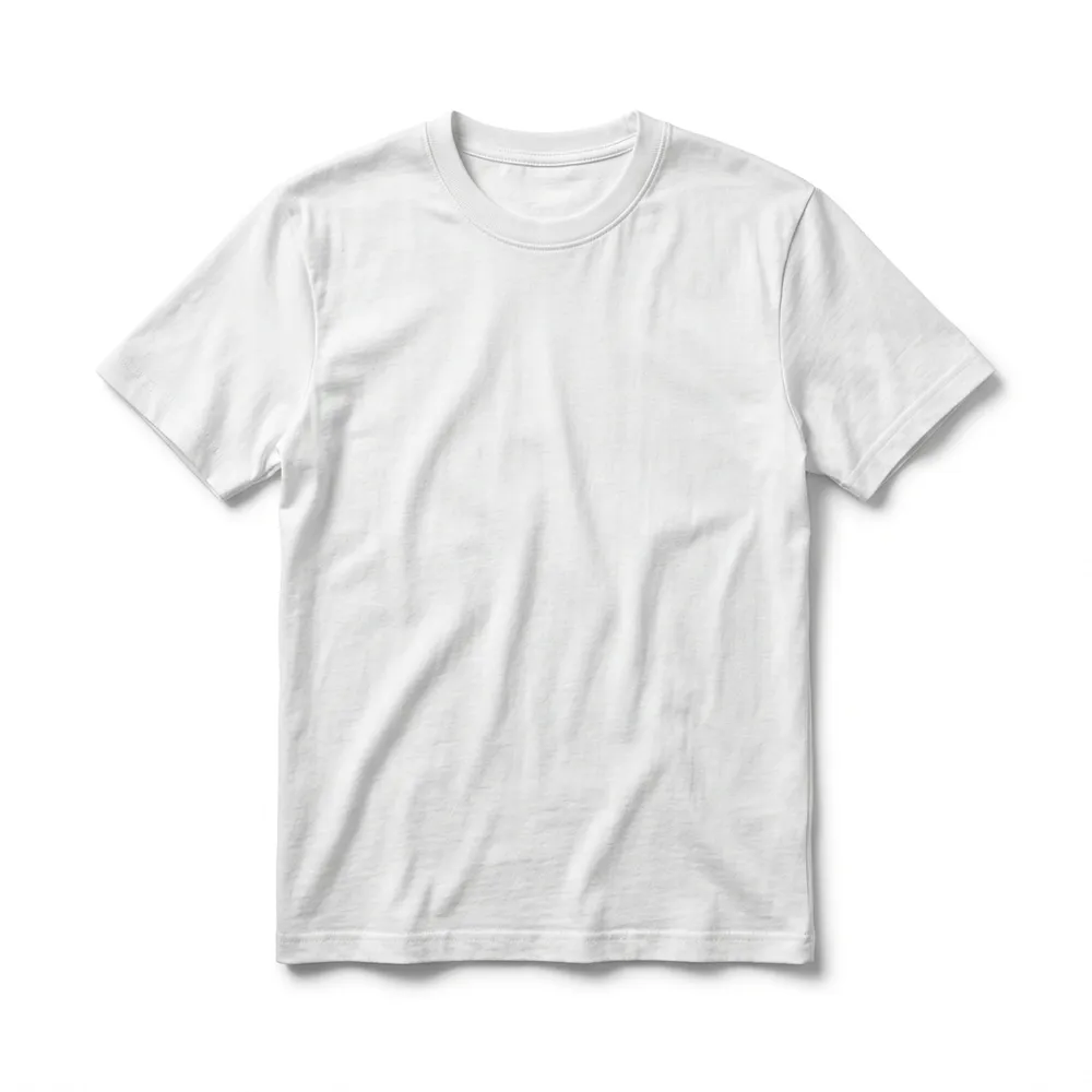Camiseta blanca para estampar en serigrafía en Buga